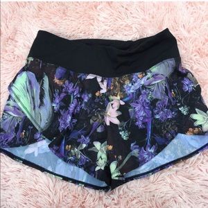 Calia Anywhere Printed Petal Hem Shorts